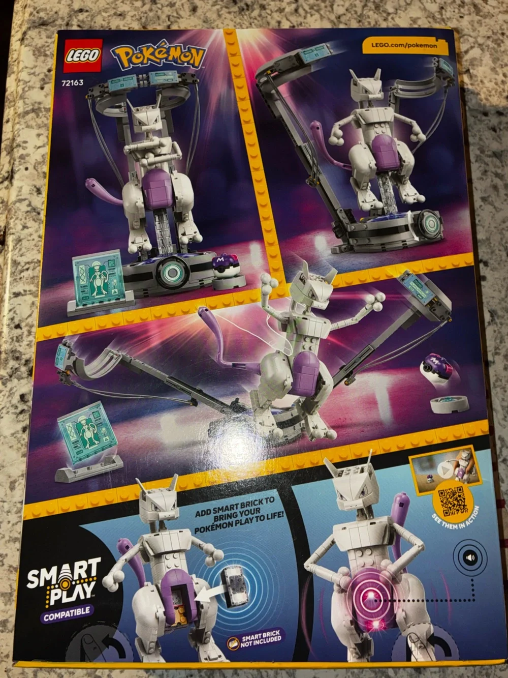 LEGO Pokémon Mewtwo’s Lab Break Building Set